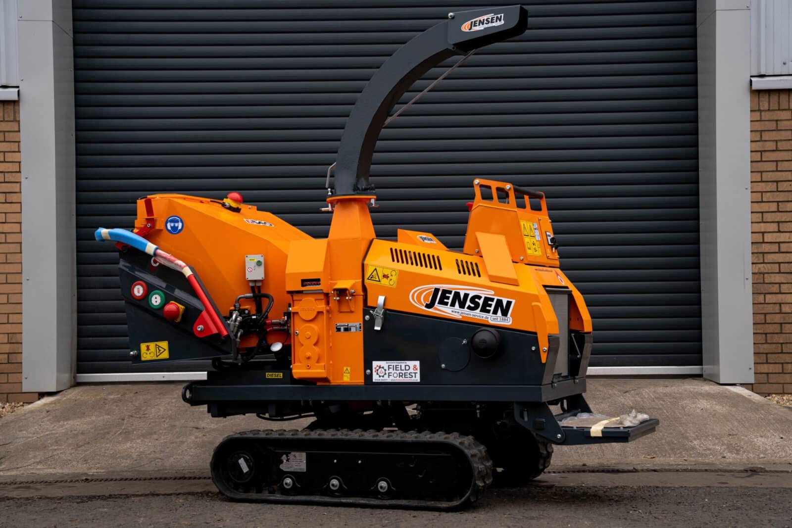 Jensen Wood Chippers Wood Chippers Field Forestry Machinery