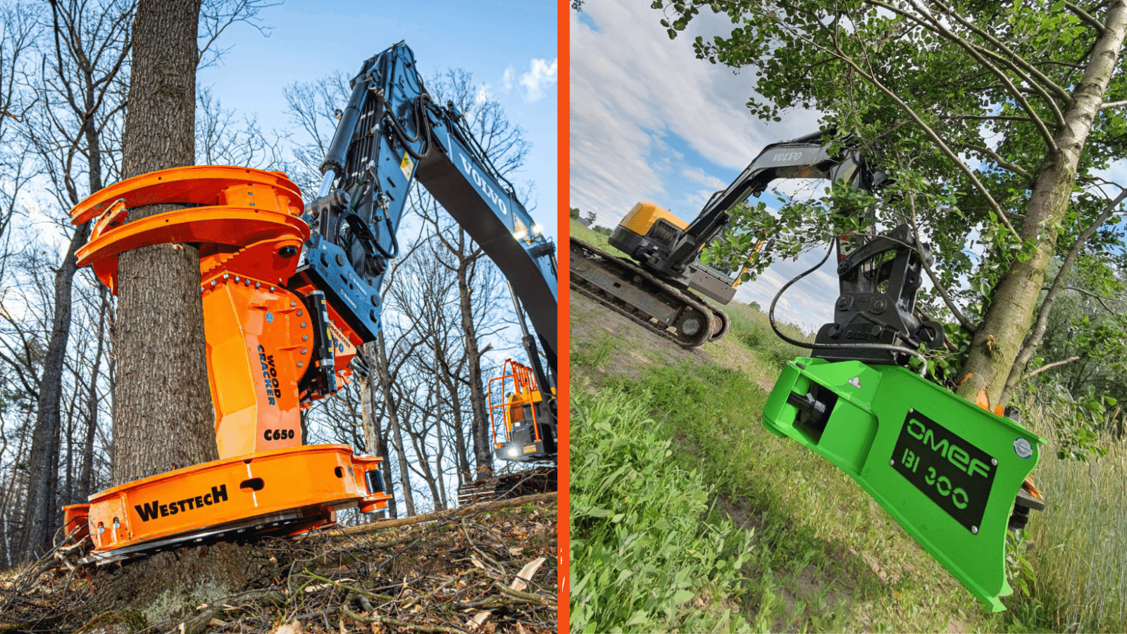 Excavator Attachments - Field and Forest Ltd