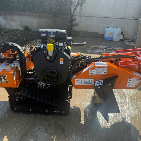 Bandit SG-40 tracked stump grinder outdoors