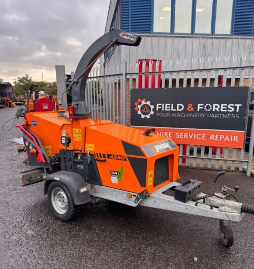 Jensen A550 Trailed Wood Chipper