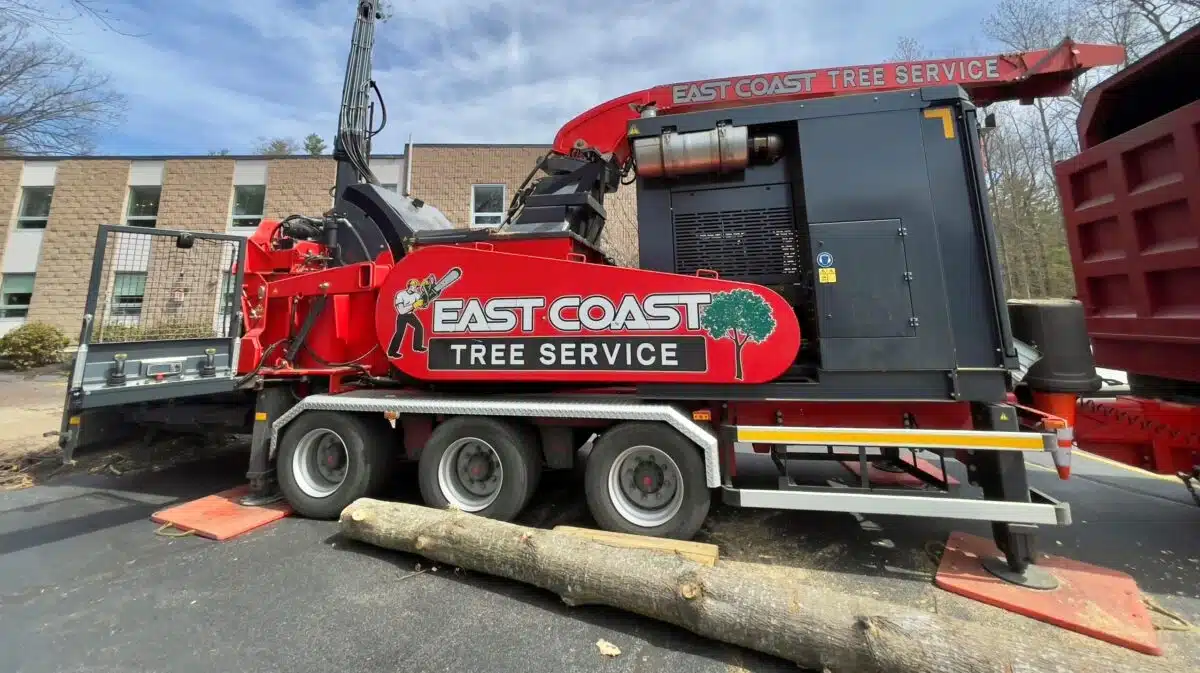 Europe Chippers EC1290 heavy-duty industrial wood chipper for large timber and biomass production