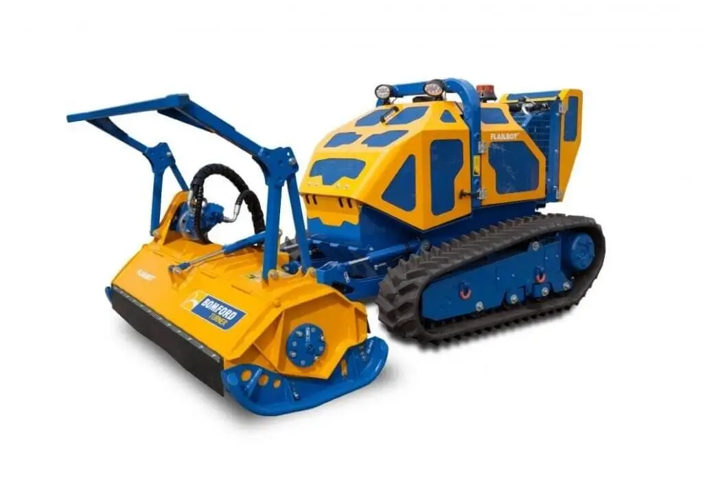 Flailbot Forestry Head – Remote‑Controlled Mulching Attachment